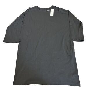 New Eileen Fisher Cotton Spandex - Pockets - RoundNeck K/L dress Grey XL $238